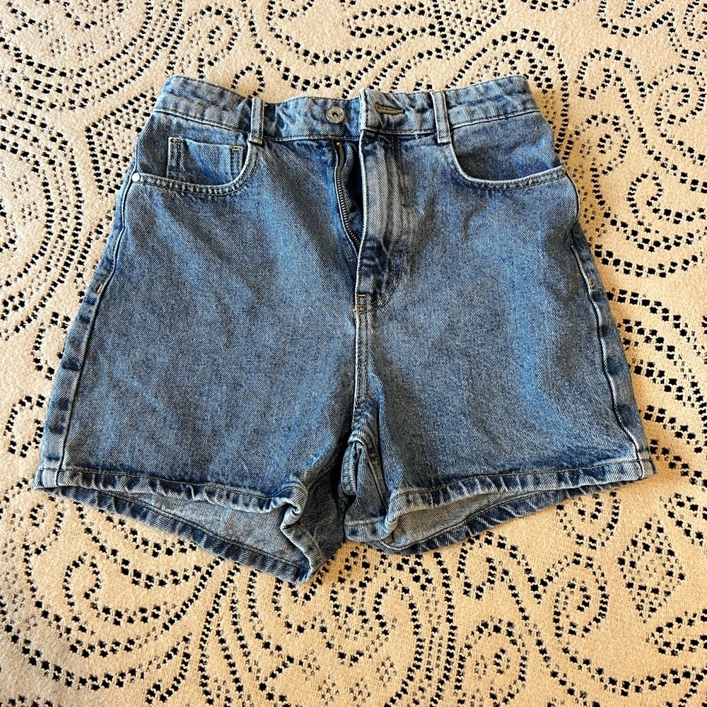 Zara Blue Jean Shorts for Women